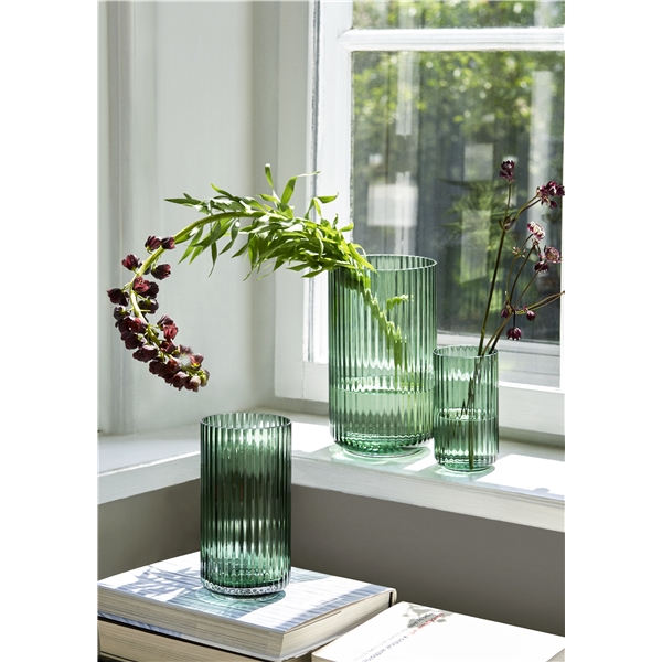 Lyngbyvasen Glas Copenhagen Green (Billede 4 af 5)