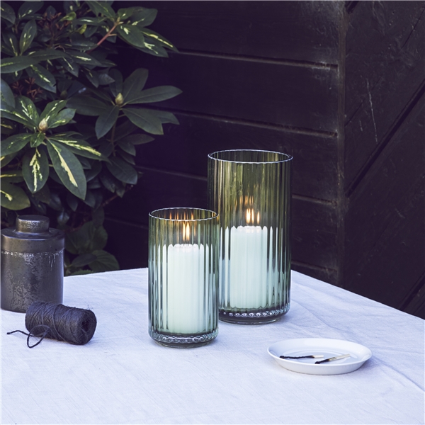 Lyngbyvasen Glas Copenhagen Green (Billede 5 af 5)