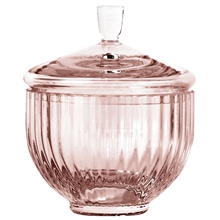 Lyngby Bonbonniere Glas Burgundy 10 cm