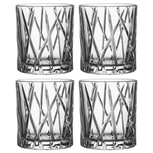 City Whiskyglas OF Pakke med 4 stk.