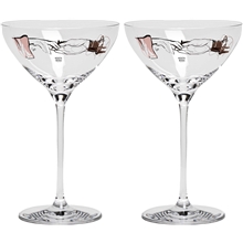 Champagnecoupe All About You Pakke med 2 stk. 1 st You and me together