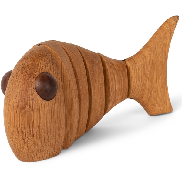 The Wood Fish Big Egetræ 22 cm (Billede 2 af 3)