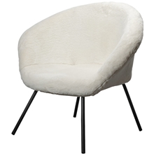 White - Lounge Chair Theodore