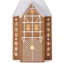 Large - Gingerbread Lyshus