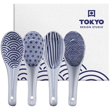 Nippon Blue Soup Spoon Giftbox Pakke med 4 stk.