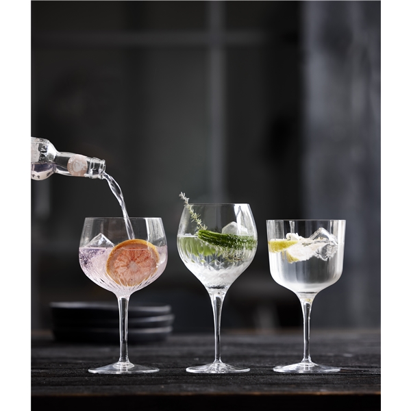 Diamante Spanske Gin & Tonic-glas Pakke 4 stk. (Billede 2 af 2)