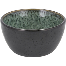 Gastro Skål Sort/Grøn 14 cm