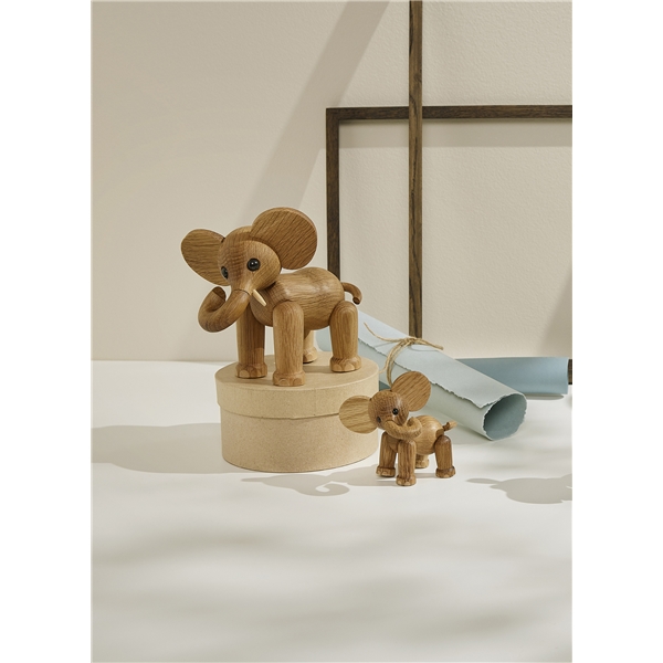 Elefant Ella Baby Dekoration 9 cm (Billede 4 af 5)