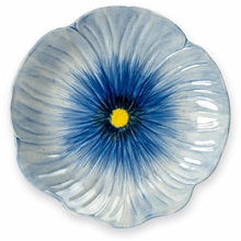 Poppy-tallerkenen Blå