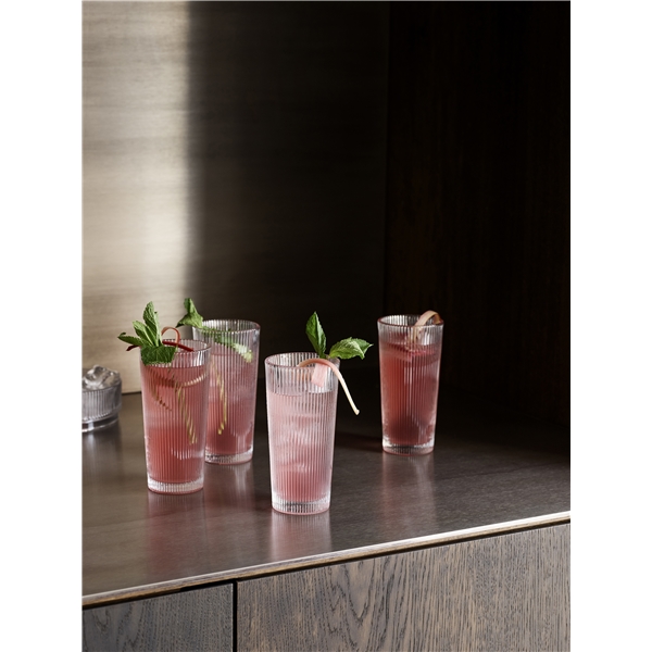 Stelton Pilastro Long Drink glas Pakke med 4 stk. (Billede 2 af 2)