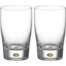 Intermezzo Tumbler Guld 25 cl Pakke med 2 stk.