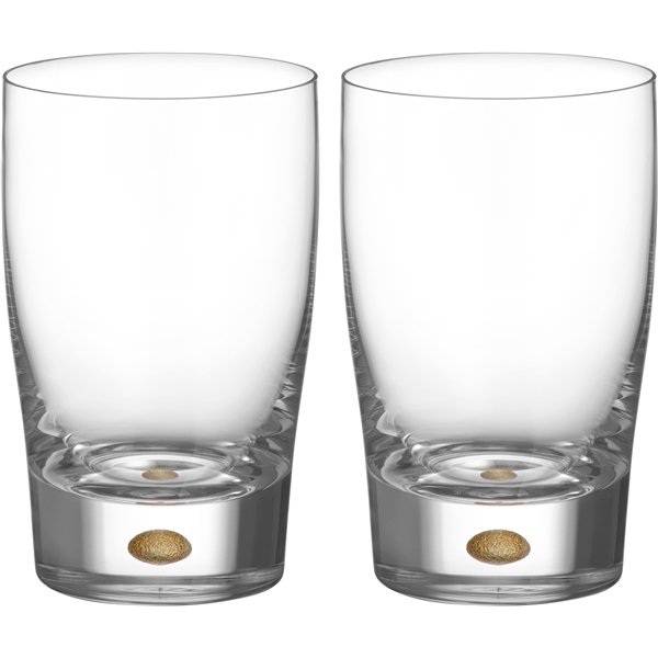 Intermezzo Tumbler Guld 25 cl Pakke med 2 stk. (Billede 1 af 2)