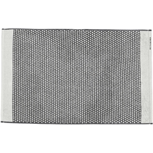 Black - Grid Badeværelsesmåtte 50 x 80 cm