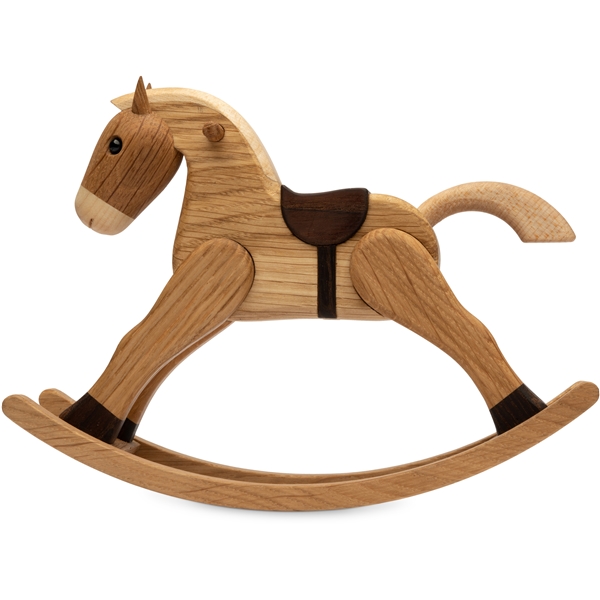 The Rocking Horse Trædekoration Egetræ (Billede 2 af 3)