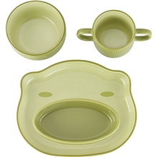 1 set - Grøn - Staub Kids Range Børnestel