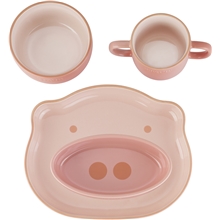 1 set - Lyserød - Staub Kids Range Børnestel