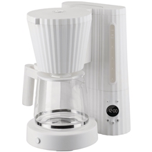 Hvid - Plissé Kaffemaskine