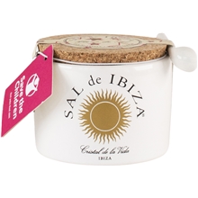 140 gram - Fleur De Sel White i Keramikbeholder