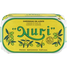 125 gram - Sardiner I Olivenolie
