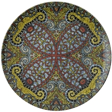 Mandala Middagstallerken 27,5 cm