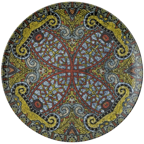 Mandala Middagstallerken 27,5 cm (Billede 1 af 3)
