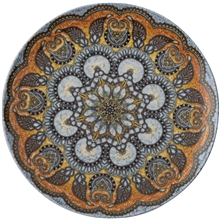 Mandala Middagstallerken 27,5 cm