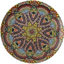 C - Mandala Middagstallerken 27,5 cm