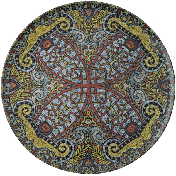 Mandala Middagstallerken 32 cm (Billede 1 af 2)