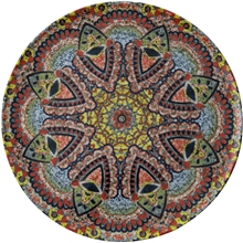 C - Mandala Middagstallerken 32 cm