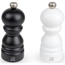 1 set - Paris Duo Salt og Pebersæt Mat 12 cm