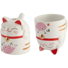 Pink - Kawaii Lucky Cat Mug 350 ml
