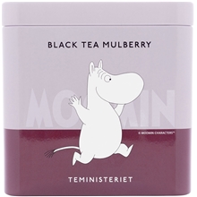 Moomin Black Tea Mulberry Tin 100 gram