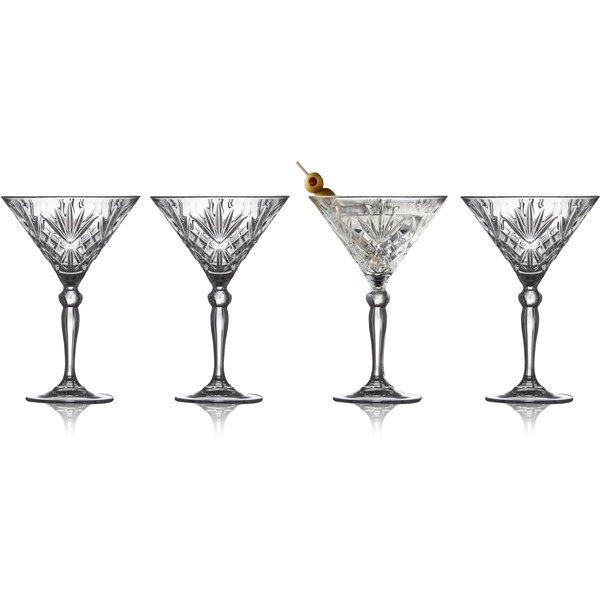 Melodia Cocktailglas Krystal 21 cl 4-pak (Billede 1 af 5)