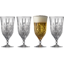 Melodia Ølglas Krystal 40 cl 4-pak