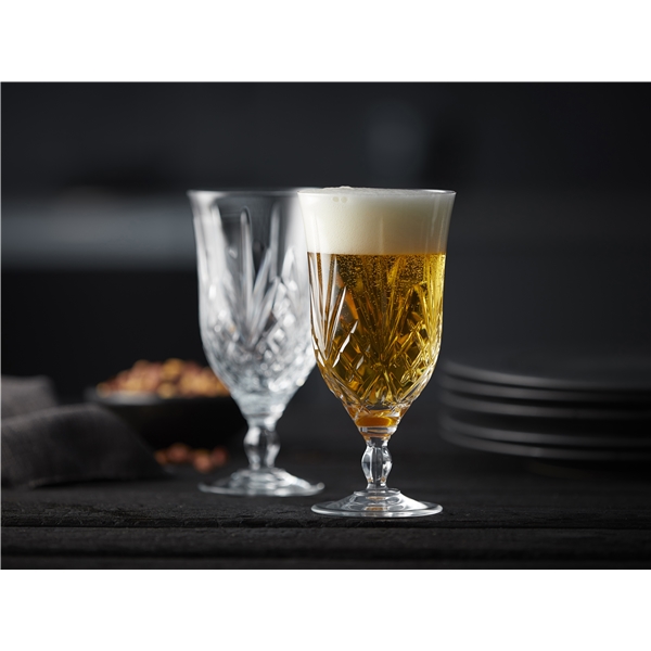 Melodia Ølglas Krystal 40 cl 4-pak (Billede 4 af 7)