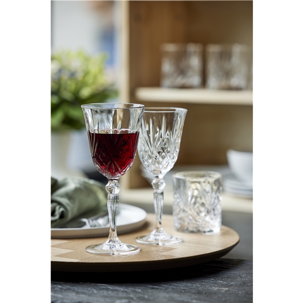 Melodia Rødvinsglas Krystal 27 cl 4-pak (Billede 3 af 9)