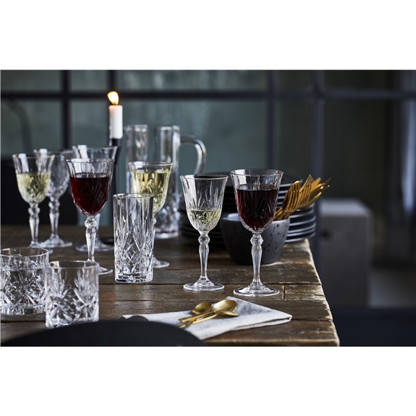 Melodia Rødvinsglas Krystal 27 cl 4-pak (Billede 8 af 9)
