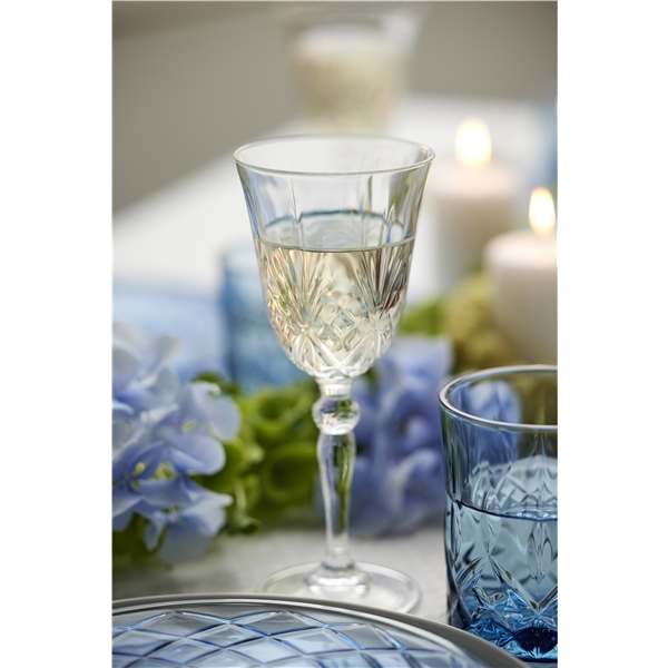 Melodia Hvidvinsglas Krystal 21 cl 4-pak (Billede 5 af 10)