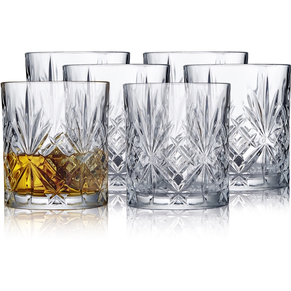 Melodia Whiskyglas Krystal 31 cl 6-pak (Billede 1 af 7)