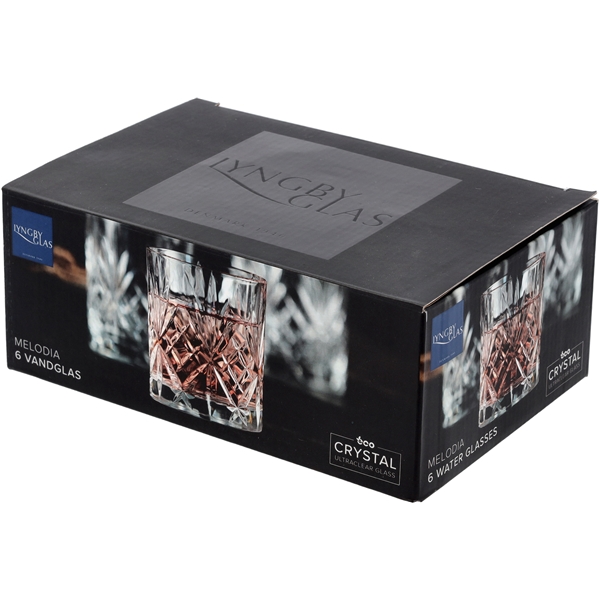 Melodia Vandglas Krystal 23 cl 6-pak (Billede 8 af 8)