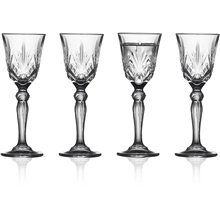 Melodia Snapsglas Krystal 5 cl 4-pak