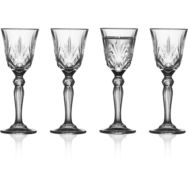 Melodia Snapsglas Krystal 5 cl 4-pak (Billede 1 af 4)