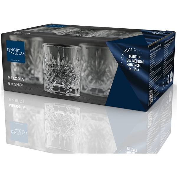 Melodia Shotglas Krystal 8 cl 6-Pak (Billede 3 af 3)