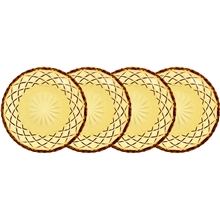 1 set - Amber - Sorrento Asiet 16 cm 4-pak