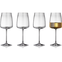 Zero Hvidvinsglas Krystal 43 cl 4-pak