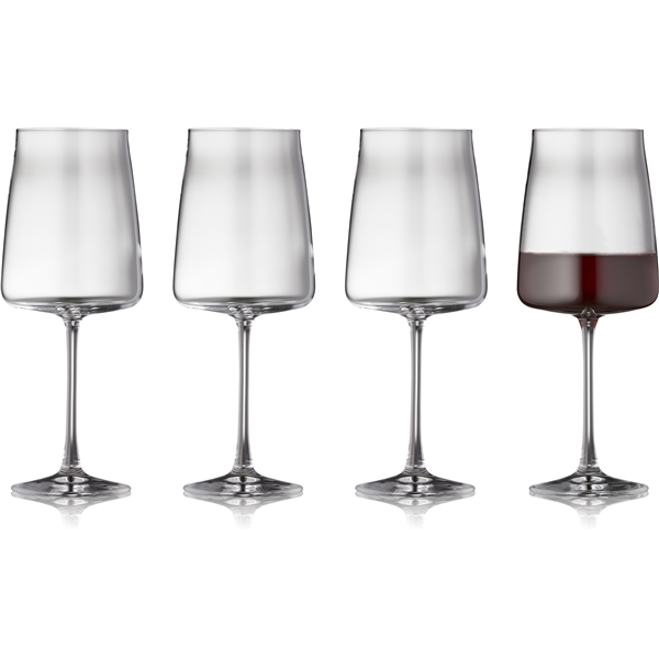 Zero Rødvinsglas Krystal 54 cl 4-pak (Billede 1 af 7)
