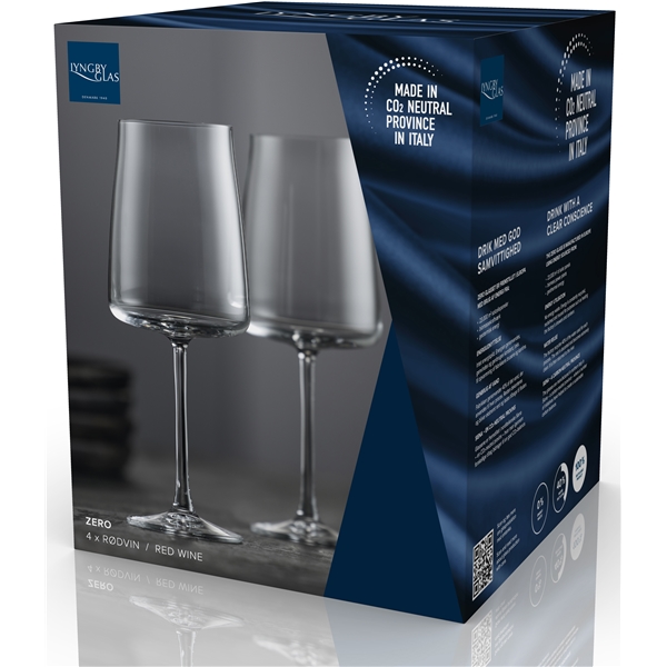 Zero Rødvinsglas Krystal 54 cl 4-pak (Billede 7 af 7)