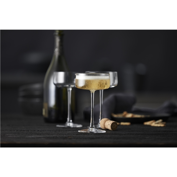Zero Champagneglas Krystal 26 cl 4-pak (Billede 4 af 6)
