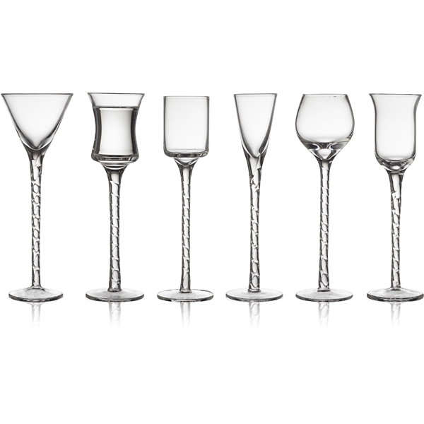 Rom Snapsglas 6-pak Klar (Billede 1 af 9)