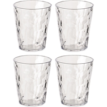 Club No. 1 Drikkeglas Plast 250 ml 4-pak
